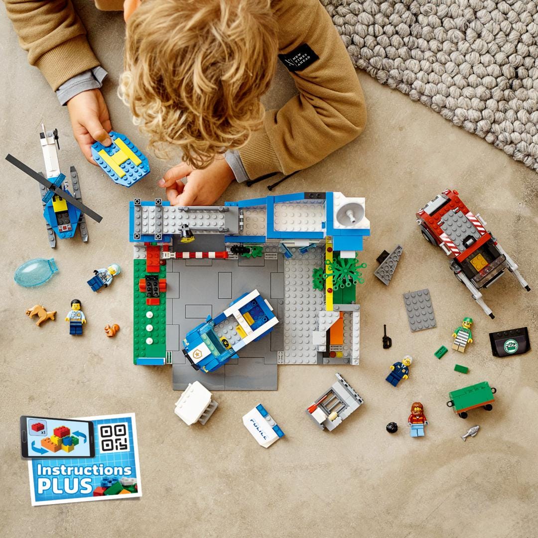 Lego Jucării Set Constructie LEGO City 60316 | Sectie de Politie, 668 Piese, 6+