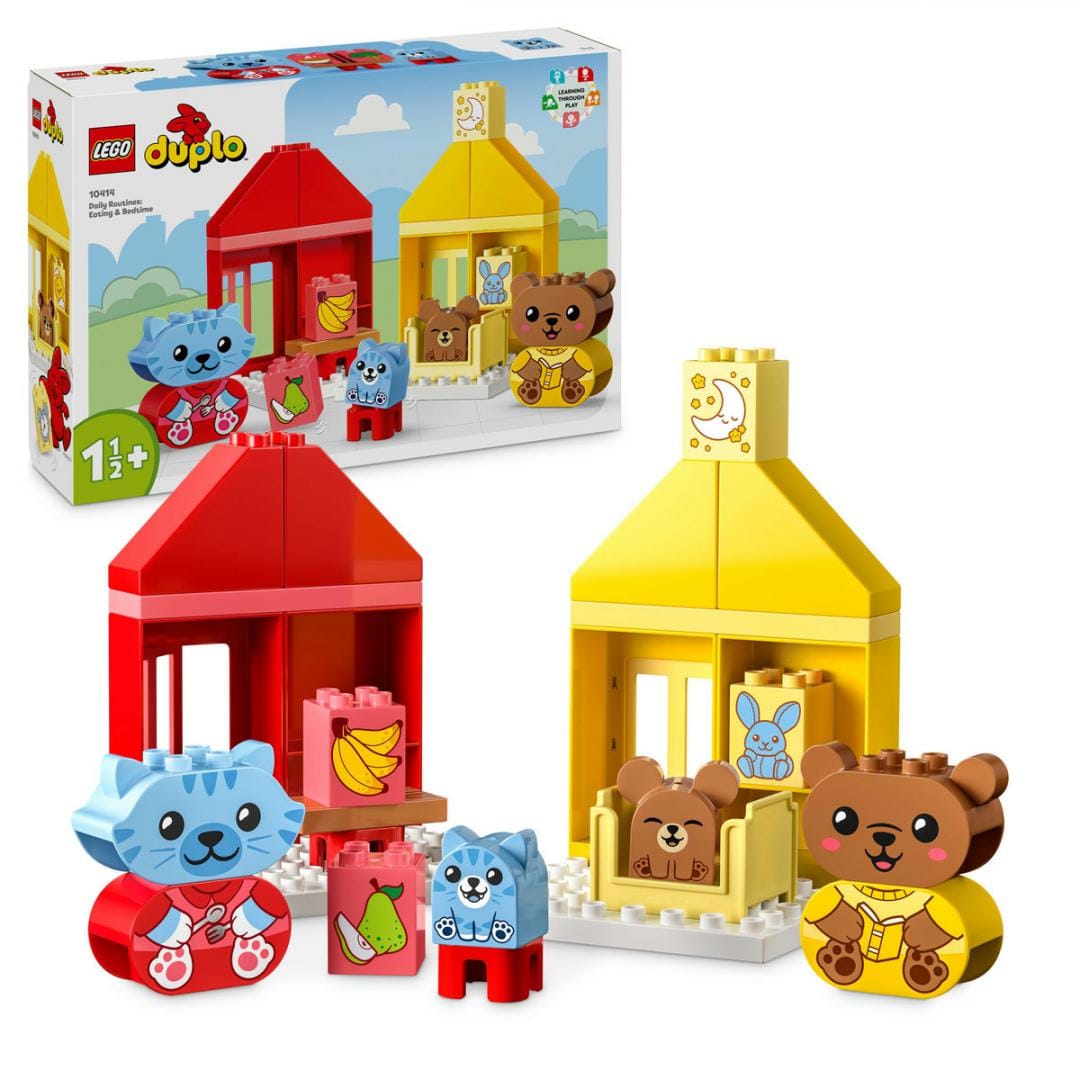 Lego Jucării Set Constructie LEGO 10414 | Rutine Zilnice, Mesele si Somnul, Cadou