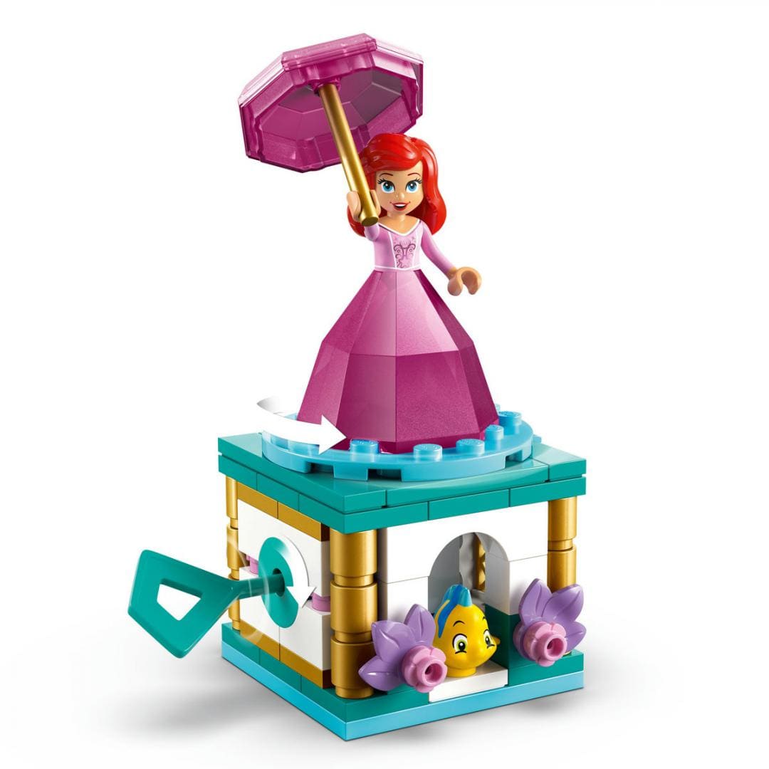 Lego Jucării Set Constructie LEGO Disney 43259 | Ariel Facand Piruete, Printesa, Cadou