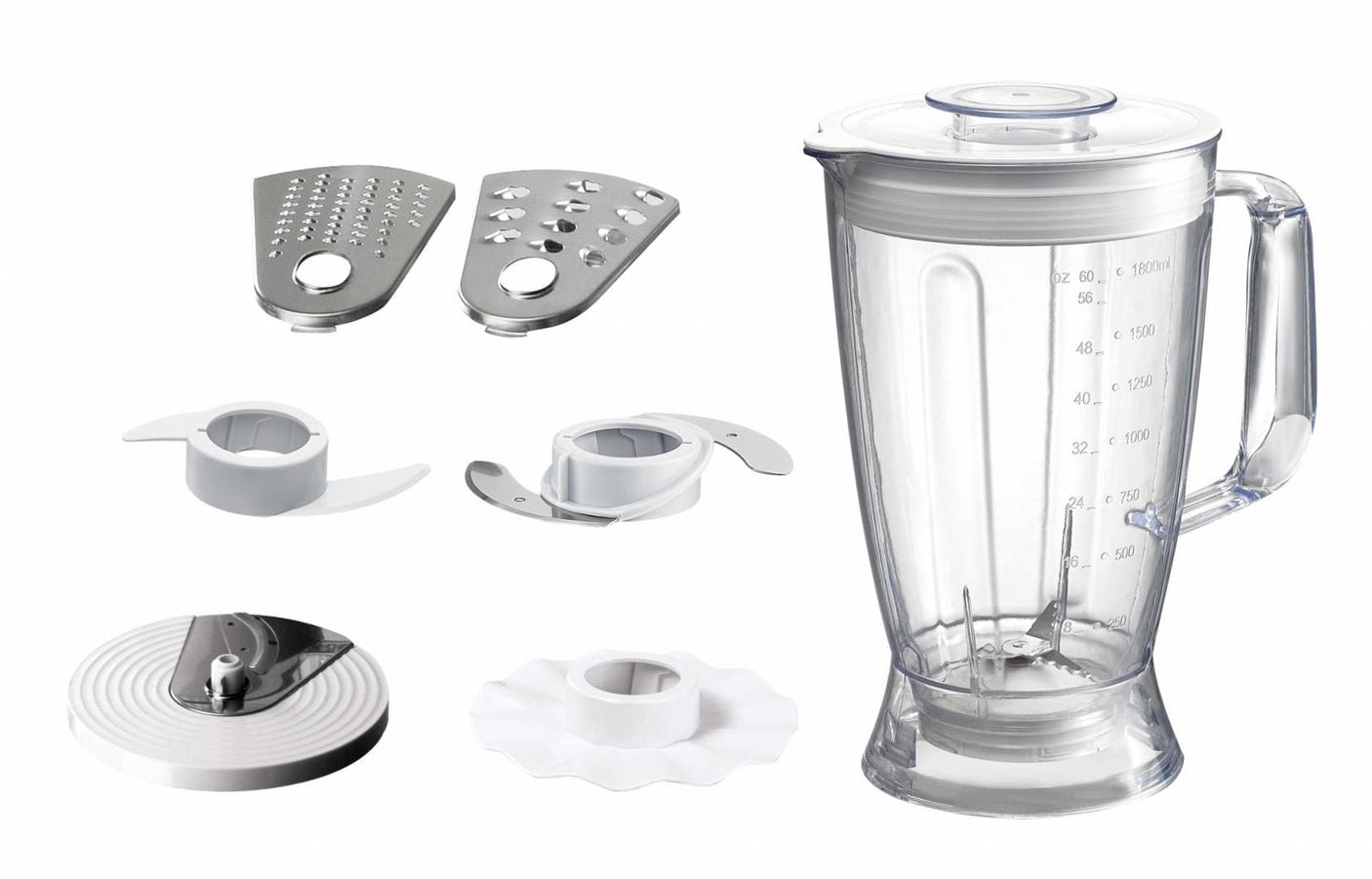 Heinner Robot de bucatarie Robot de Bucatarie Heinner HFP-750BG | 750W, 3.5L, 6 Viteze, Blender