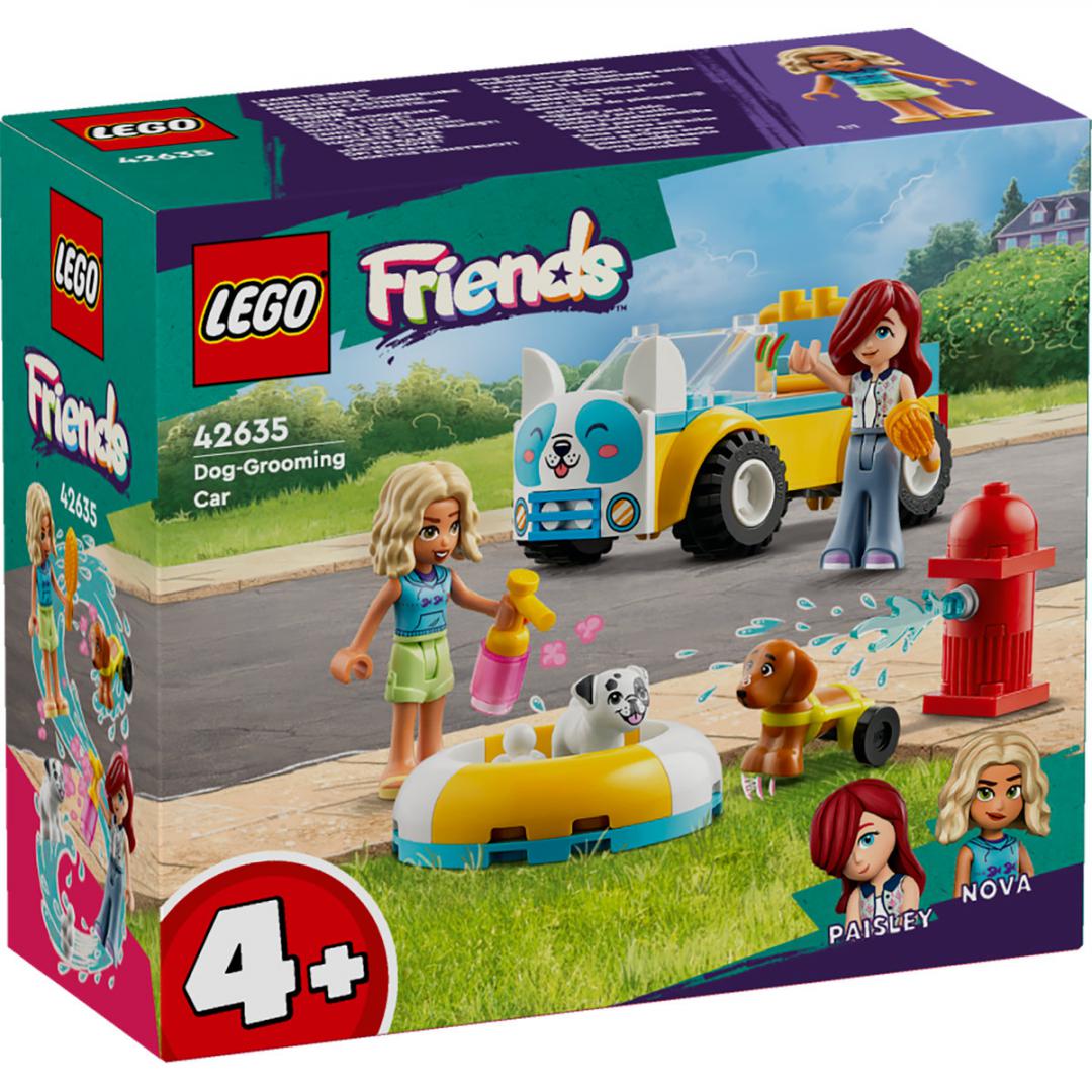 Lego Jucării Set Constructie LEGO 42635 | Masina Toaletare Caini, Cadou Copii