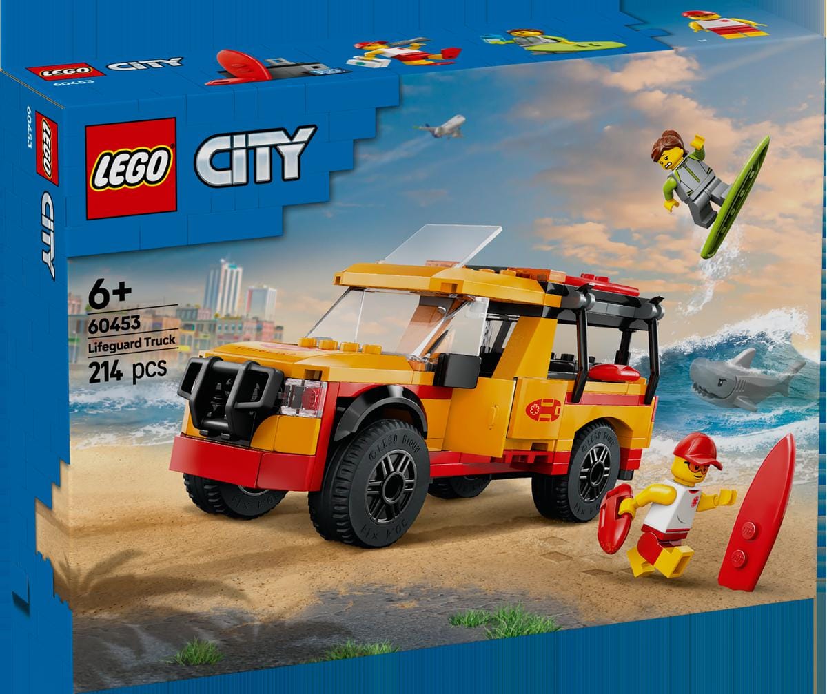 Lego Jucării Set Constructie LEGO City 60453 | Masina Interventie Salvamarilor, Cadou