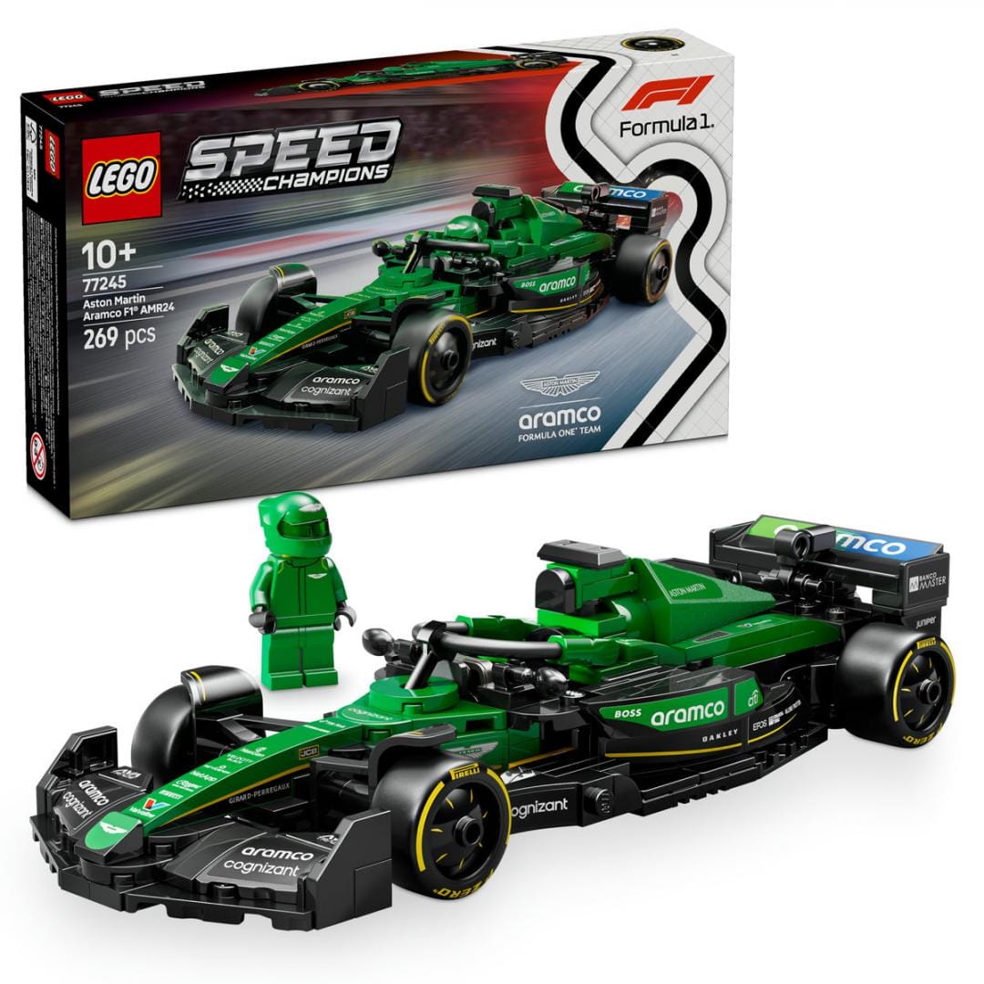 Lego Jucării Set Constructie LEGO Speed Champions 77245 | Aston Martin F1 AMR24, Masina Curse, Cadou
