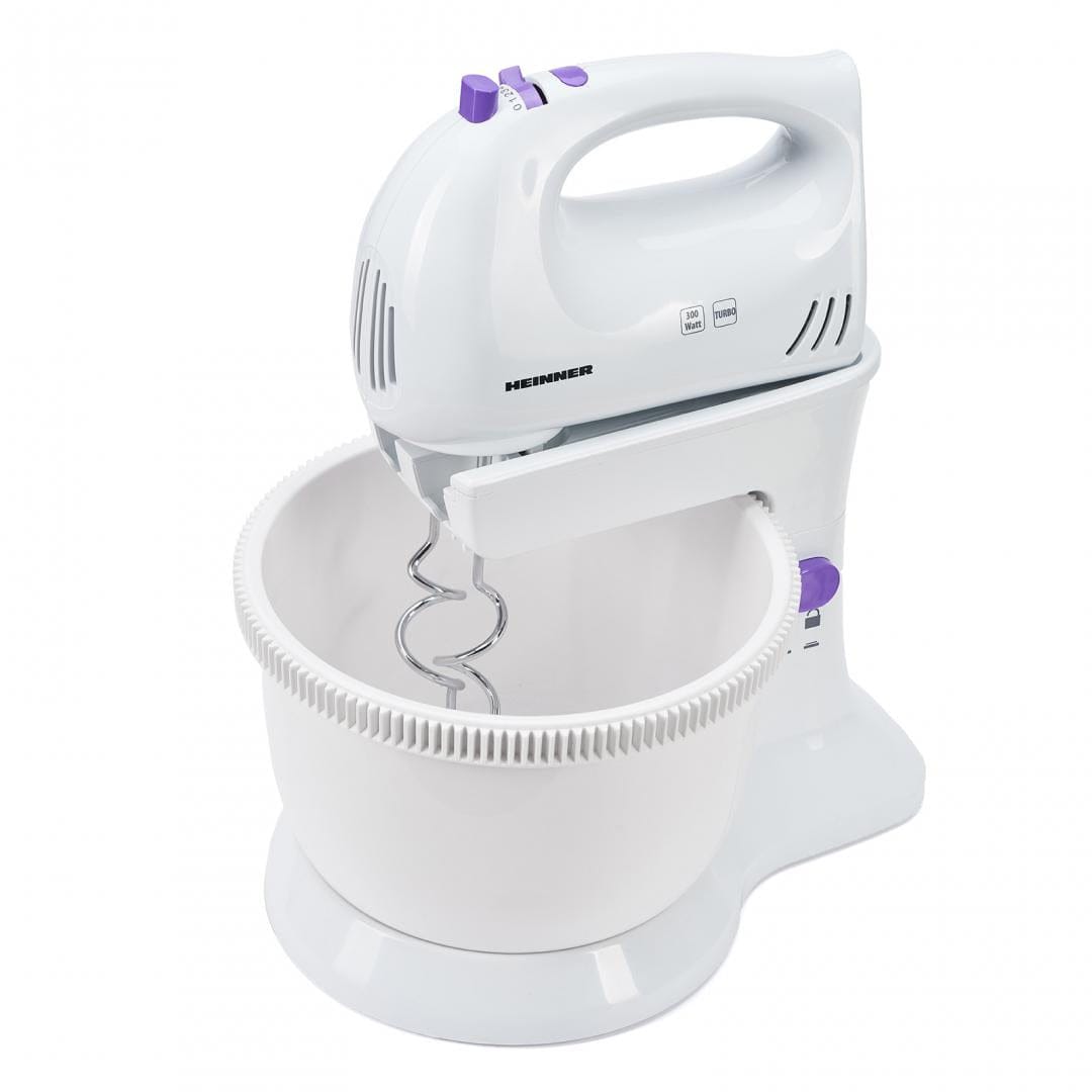 Heinner Mixer Mixer cu Bol Heinner HMB-350UV | 350W, 5 Viteze, Bol Inox 3.5L