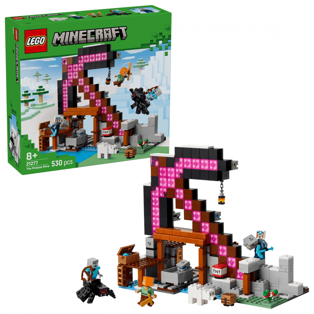Lego Jucării Set Constructie LEGO Minecraft 21277 | Mina Tarnacop, 1463 Piese, 8+