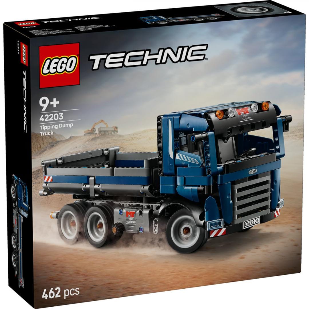 Lego Jucării Set Constructie LEGO Technic 42203 | Camion cu Bena Basculanta, Cadou
