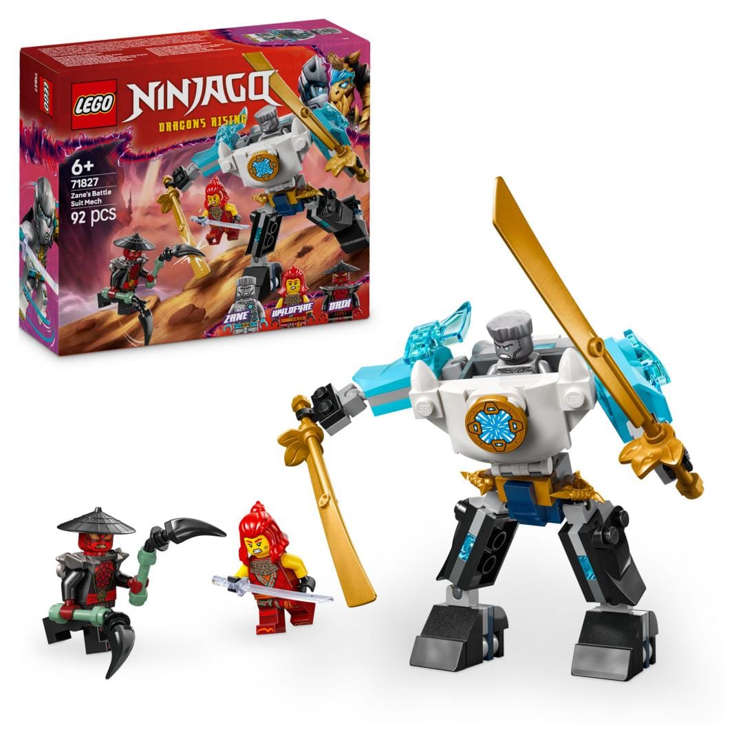 Lego Jucării Costum Robot Zane LEGO71827 | LEGO Ninjago, Joc de Rol, Cadou
