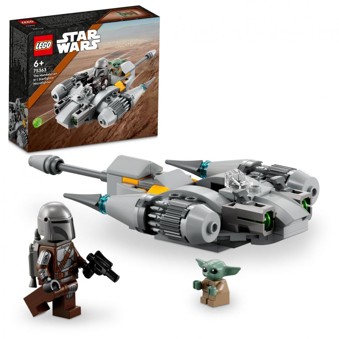 Lego Jucării Set Constructie LEGO Star Wars 75363 | Micronava Lupta Starfighter N1, 412 Piese, 8+