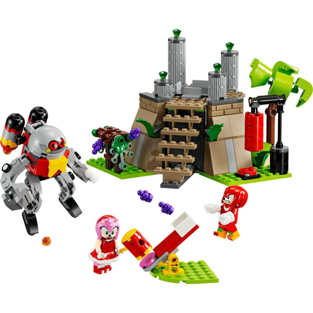 Lego Jucării Set Constructie LEGO Sonic 76998 | Knuckles si Altarul Master Emerald, 264 Piese, 8+