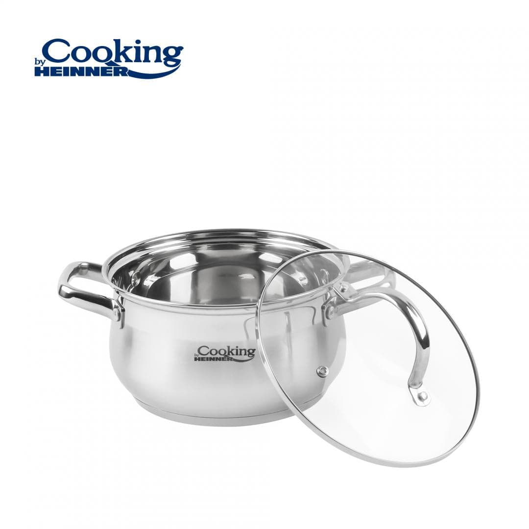Heinner Oala Oala Heinner HR-MSF-026 | 2.6L, Inox, 18cm, Capac Inclus