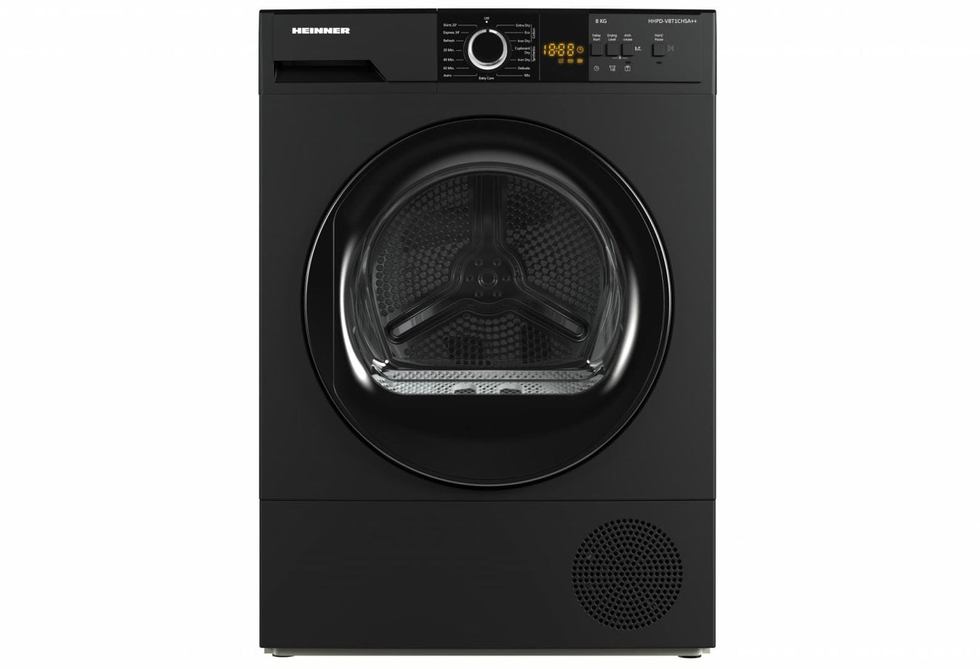 Heinner Uscator de rufe Uscator de Rufe Heinner HHPD-V8T1CHSA++ | 8kg, Pompa Caldura, A++, Alb, 59.6x56.3x84.5cm