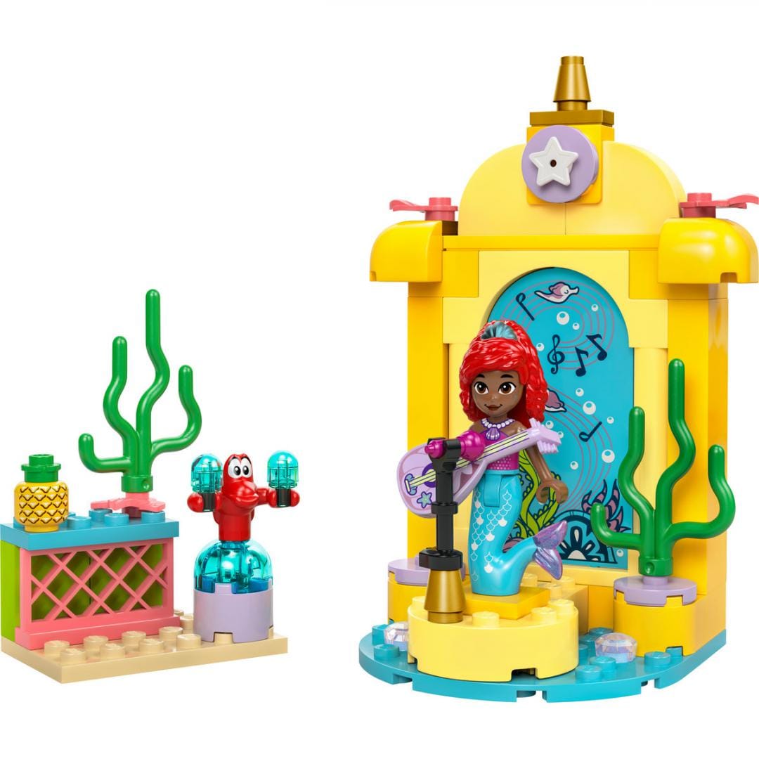 Lego Jucării Set Constructie LEGO Disney 43235 | Scena Muzicala A Lui Ariel, 216 Piese, 6+