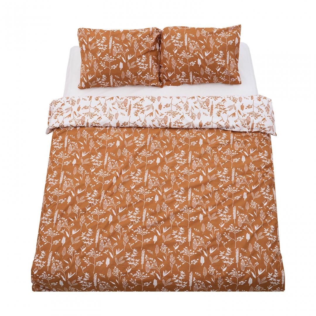 Heinner Lenjerie de pat Lenjerie Pat Heinner HR-4BED-132-MENG | Dubla, 100% Bumbac, 4 Piese