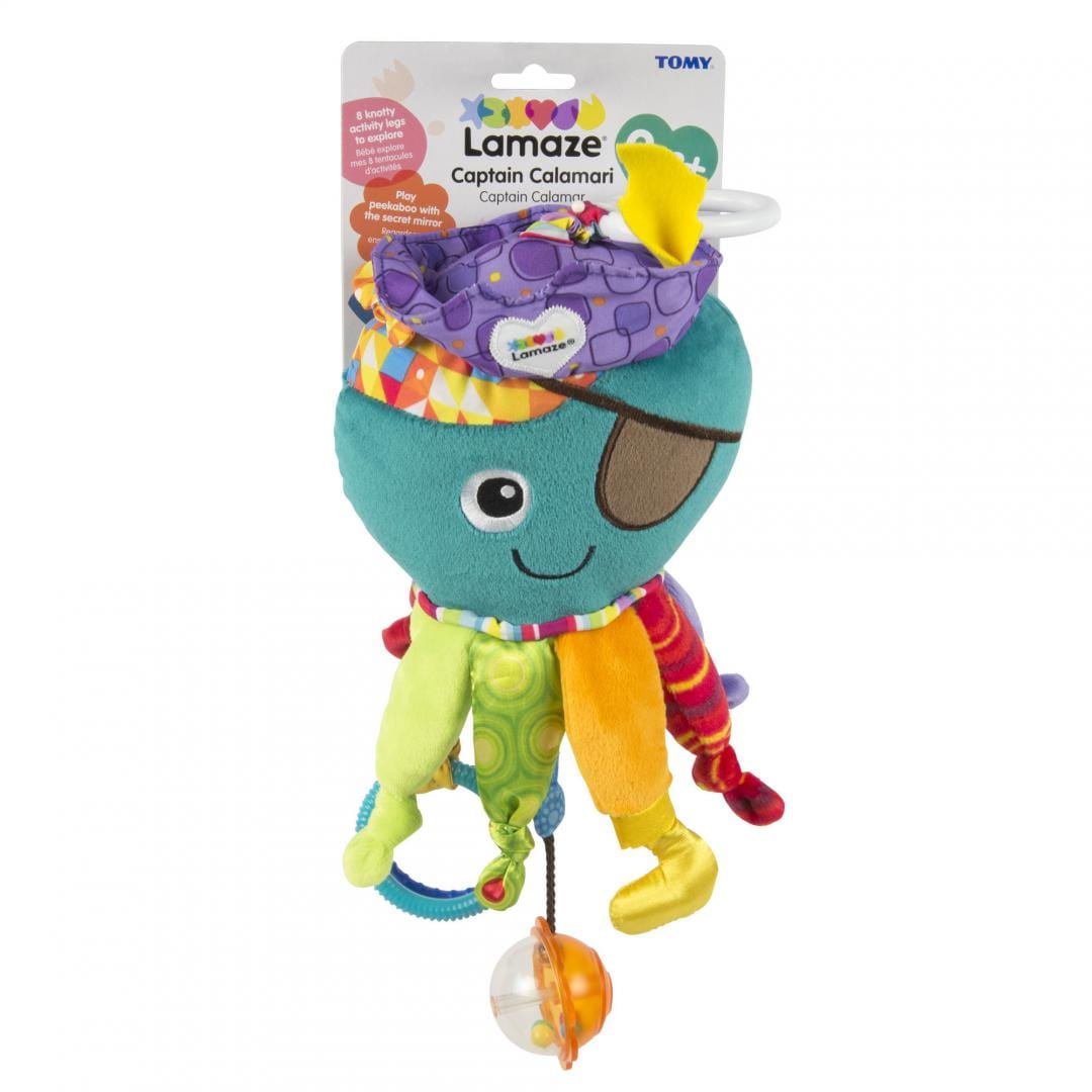 Tomy Jucării Jucarie pentru Bebelusi Lamaze T27068 | Capitanul Calamari, Interactiv, Educativ