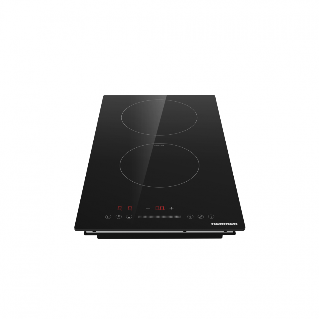 Heinner Plita incorporabila Plita Incorporabila Heinner HBHI-M2ZBSTC | 2 Zone, Gaz, Inox, 28.8x52cm