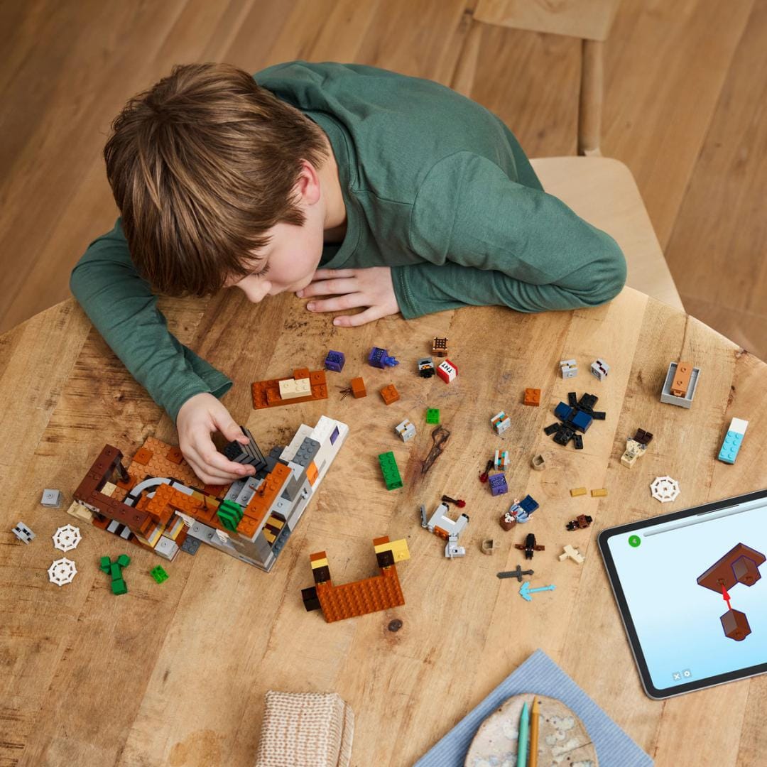 Lego Jucării Set Constructie LEGO Minecraft 21263 | Putul din Badlands, 255 Piese, 8+, Cadou