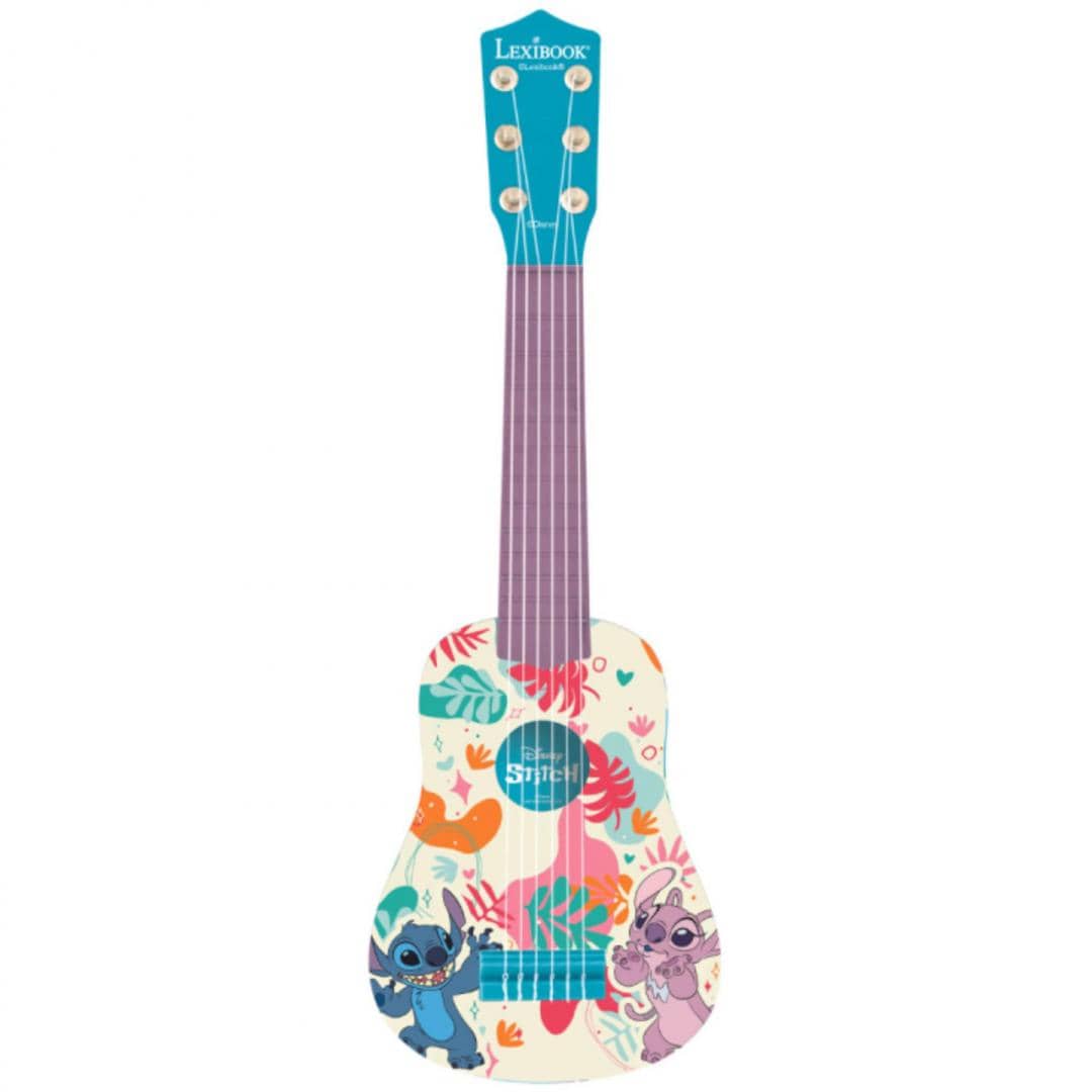 Lexibook Jucării Jucarie Lexibook K200D | Chitara Disney Stitch, 53cm, Prima Mea Chitara