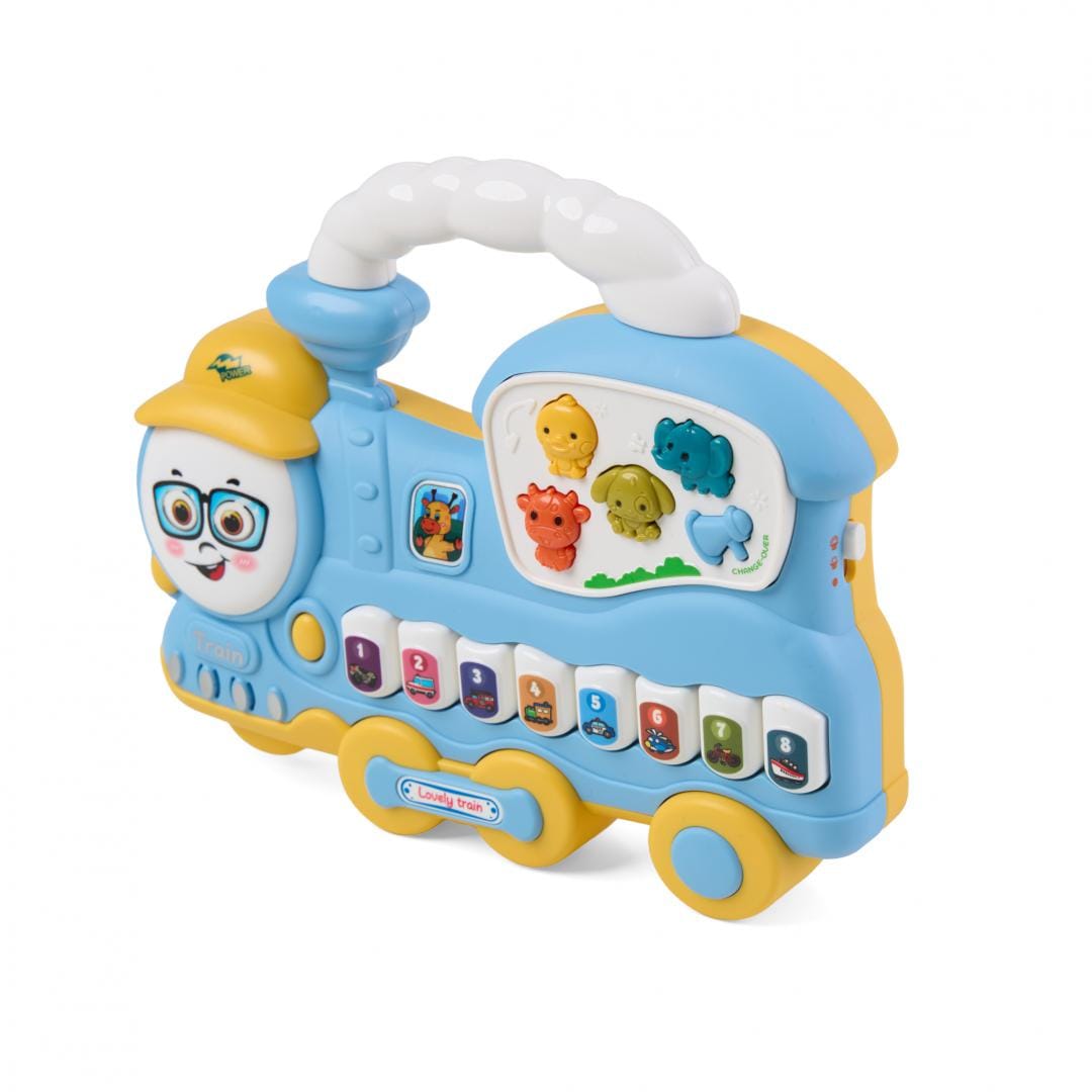 MomKi Jucării Jucarie Momki MOMKI855-112A | Trenulet, Lumini si Sunete, Diverse Culori