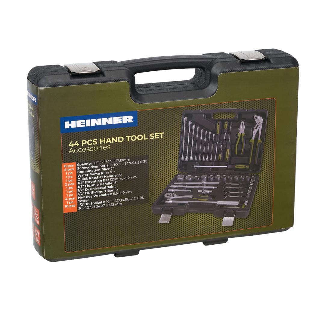 Heinner Trusa scule Trusa Scule Heinner CTSM014 | 44 Piese, 1/2", CR-V