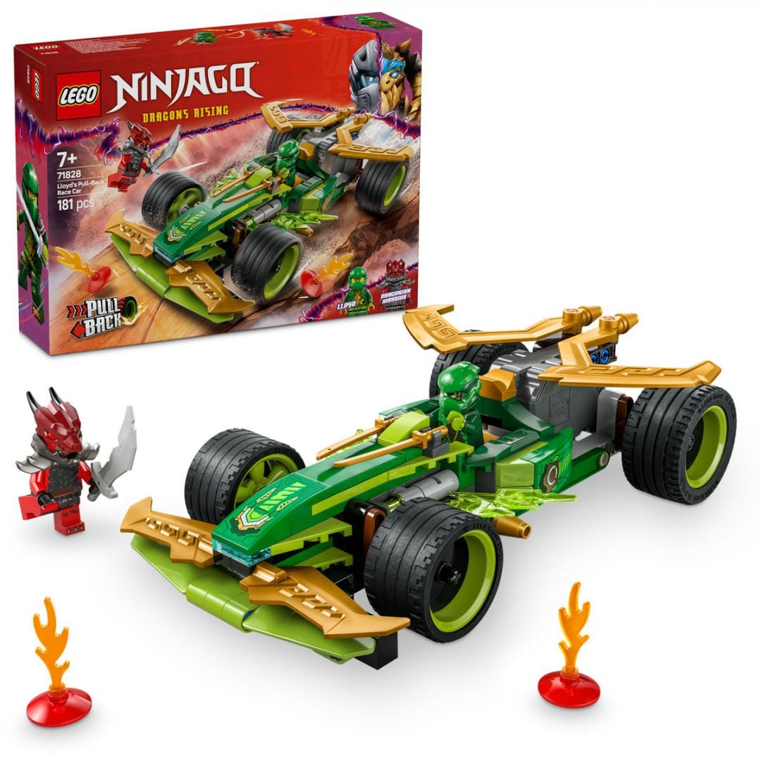 Lego Jucării Set Constructie LEGO 71828 | Masina Curse Pull-back Lloyd, Cadou