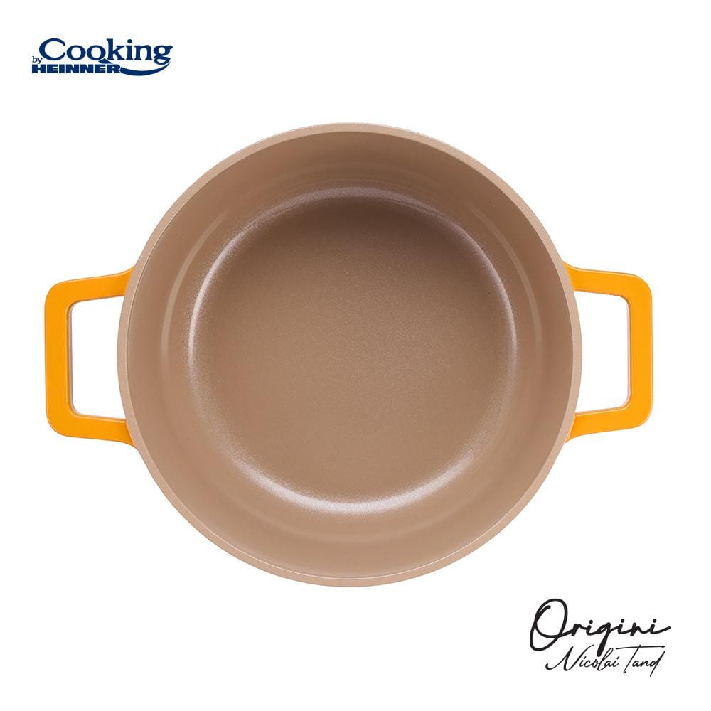 Heinner Cratita Cratita Heinner HR-BJK-C20 | 20cm, 2.4L, Aluminiu Turnat, Capac Inclus