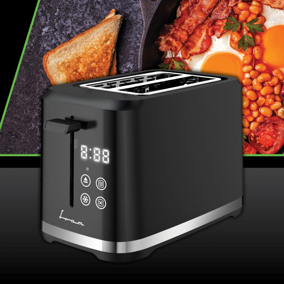 Fram Prajitor de paine Prajitor de paine Fram FTP-8007DBK | 800W, 2 felii, 7 niveluri, digital