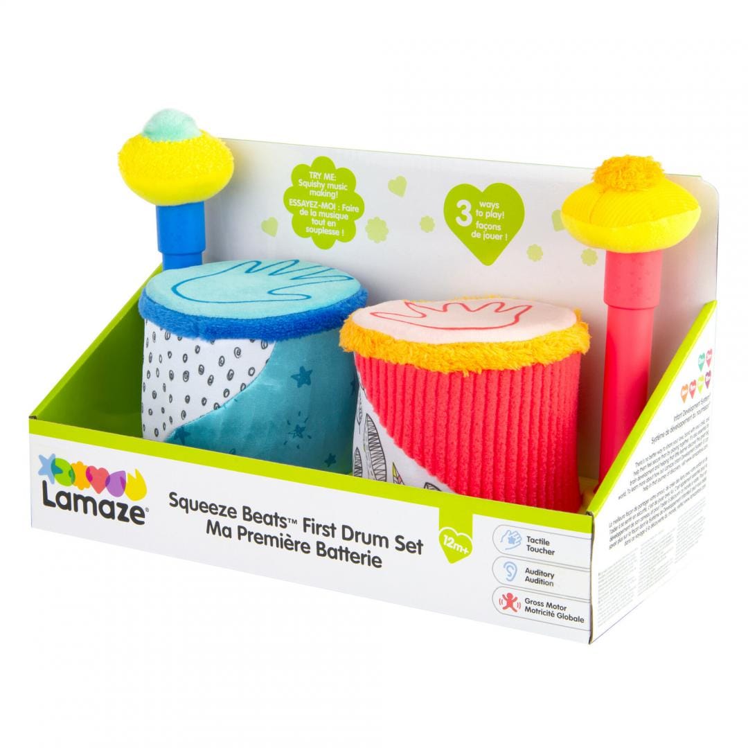 Tomy Jucării Jucarie Tomy Lamaze T27472 | Primul Meu Set de Tobe, Interactiv, Cadou