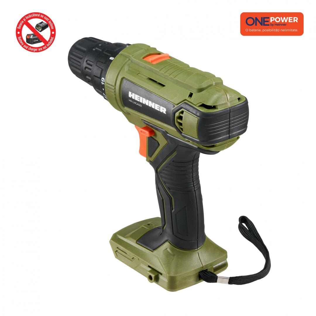 Heinner Masina de gaurit Masina de Gaurit/Insurubat Heinner HR-LMGA001 | 18V, 35Nm, Fara Baterie