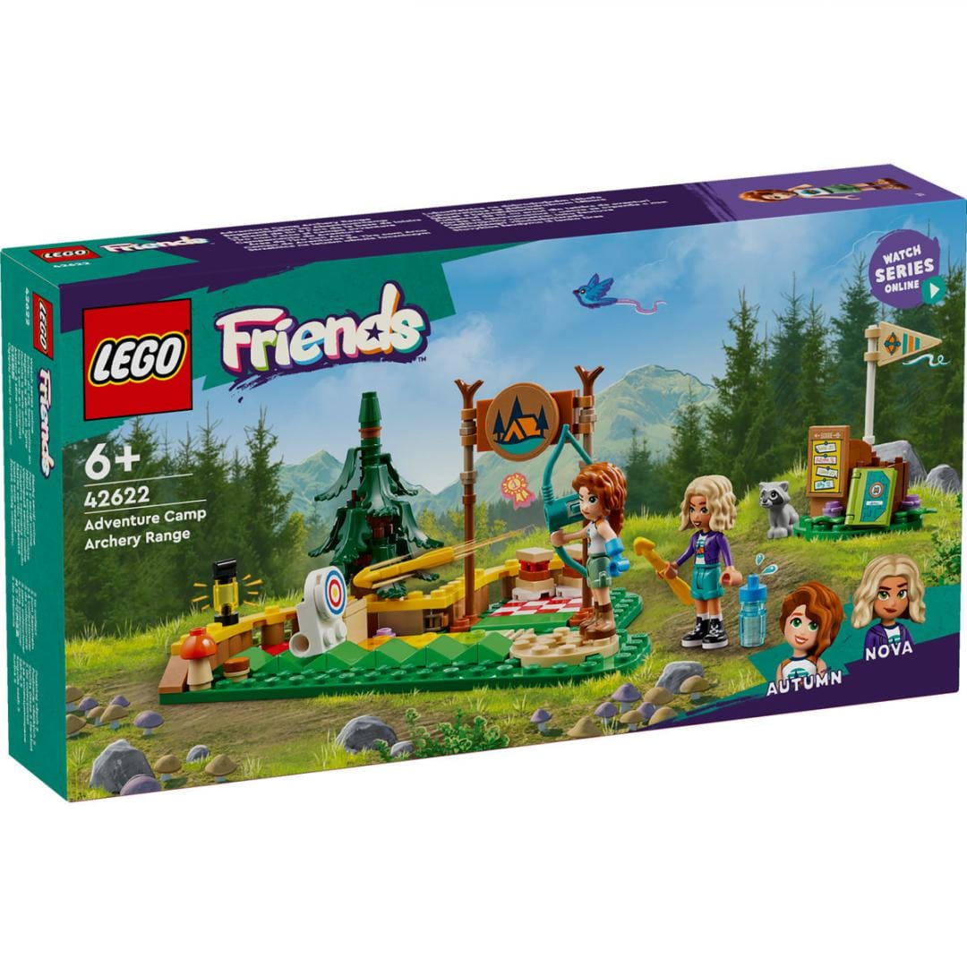Lego Jucării Set Constructie LEGO 42622 | Poligon Tir cu Arcul, Tabara Aventuri, Cadou