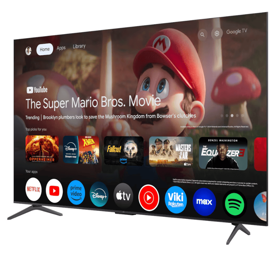 TCL Televizor TCL Mini LED 50Q6C, 126 cm, Smart Google TV, 4K Ultra HD, (Model 2025)