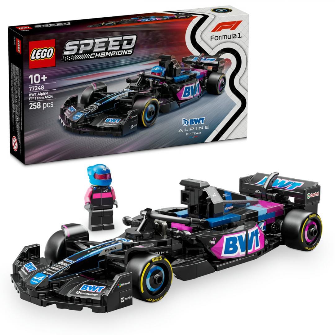 Lego Jucării Set Constructie LEGO Speed Champions 77248 | Masina Curse BWT Alpine F1 Team A524