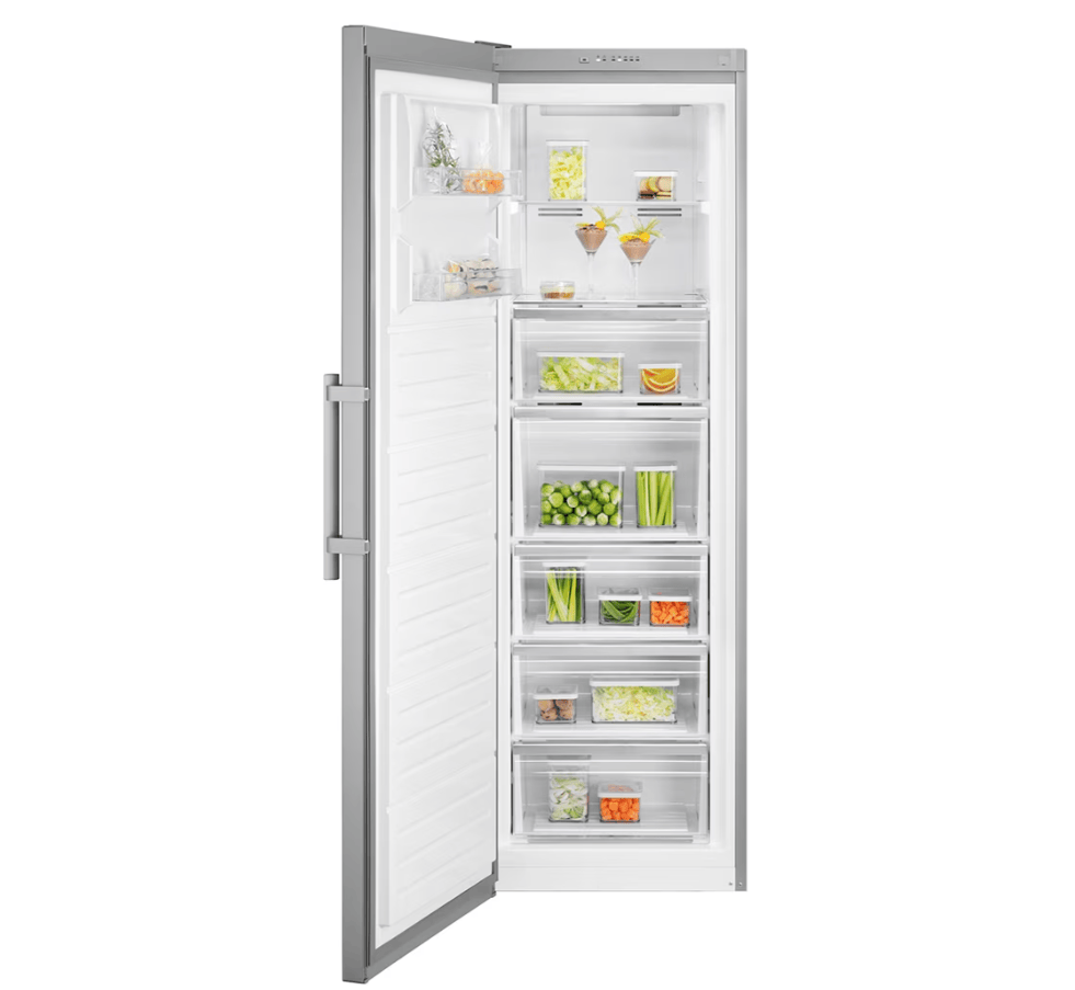 Electrolux Congelator vertical Congelator Electrolux LUS7ME28X | 278L, No Frost, 6 Rafturi, Clasa E, Inox