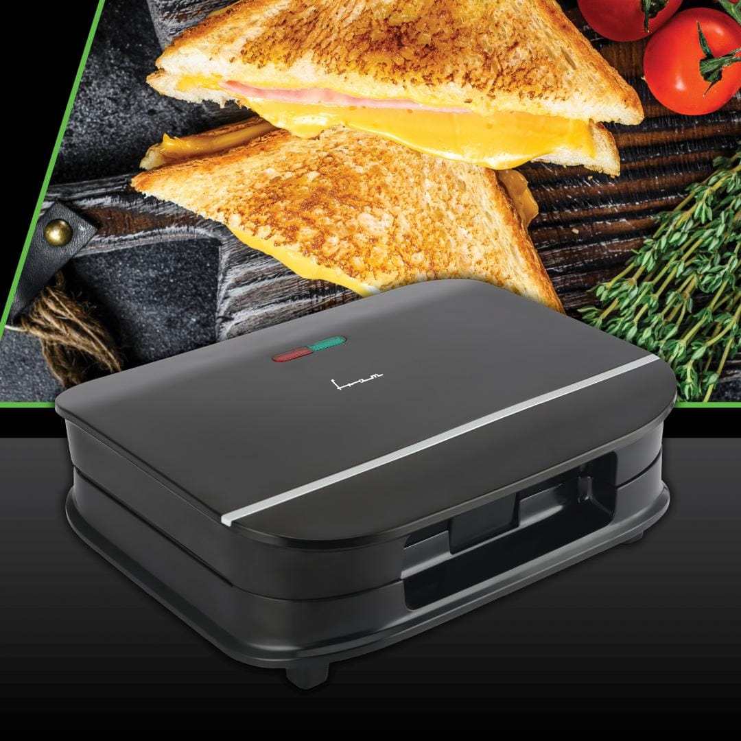 Fram Sandwich maker Sandwich Maker Fram FSM-700BK | 700W, Placi Antiaderente, Negru