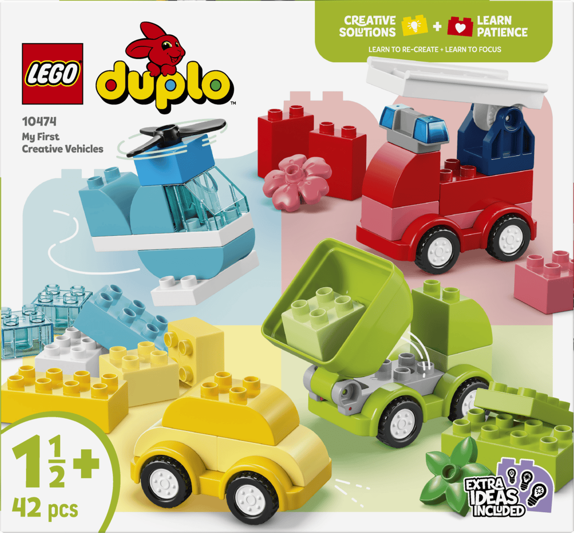 Lego Jucării Set Constructie LEGO 10474 | Vehicule Creative, Multicolor, Cadou Copii