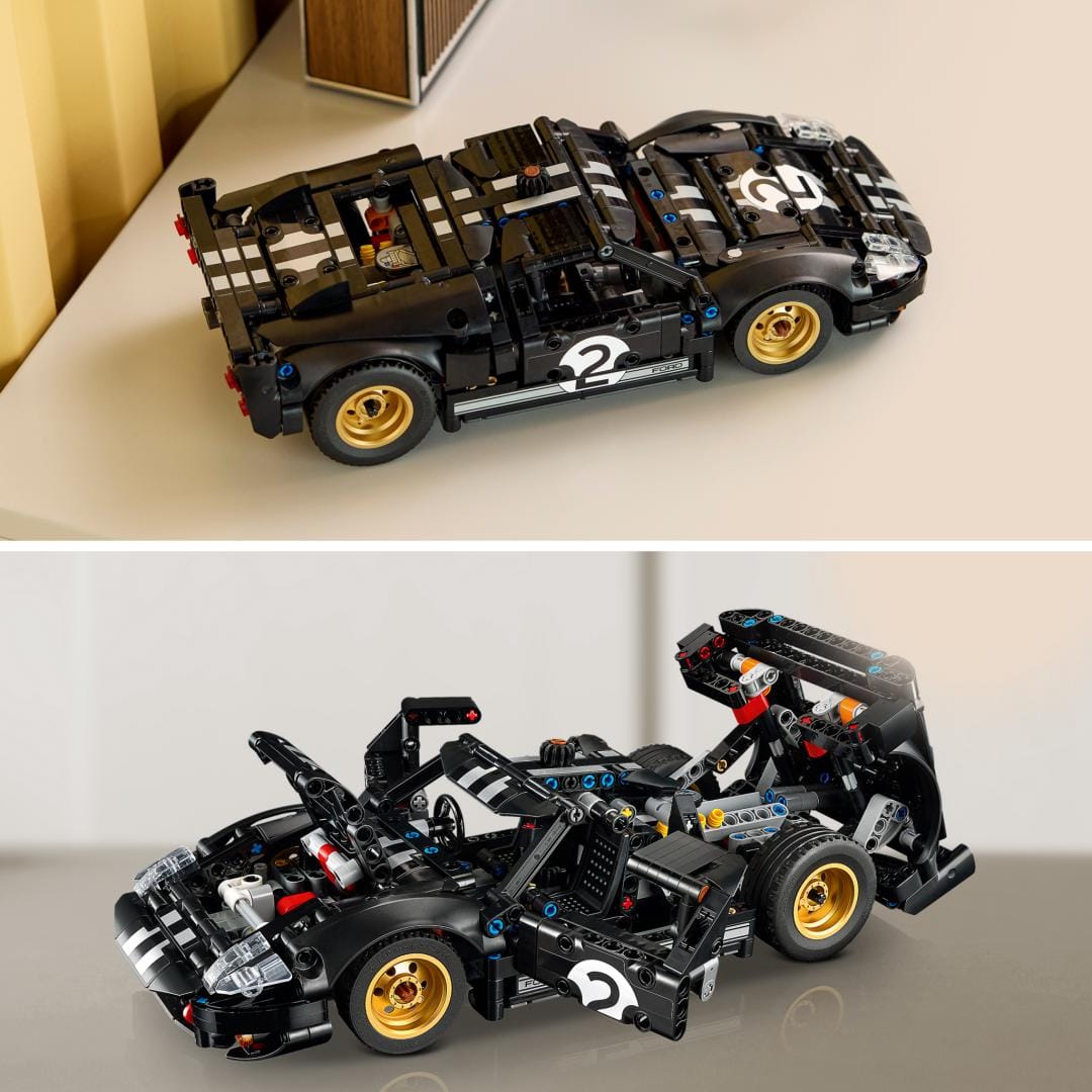 Lego Jucării Set Constructie LEGO Technic 42223 | Masina de Curse 1966 Ford, Multicolor, 8+