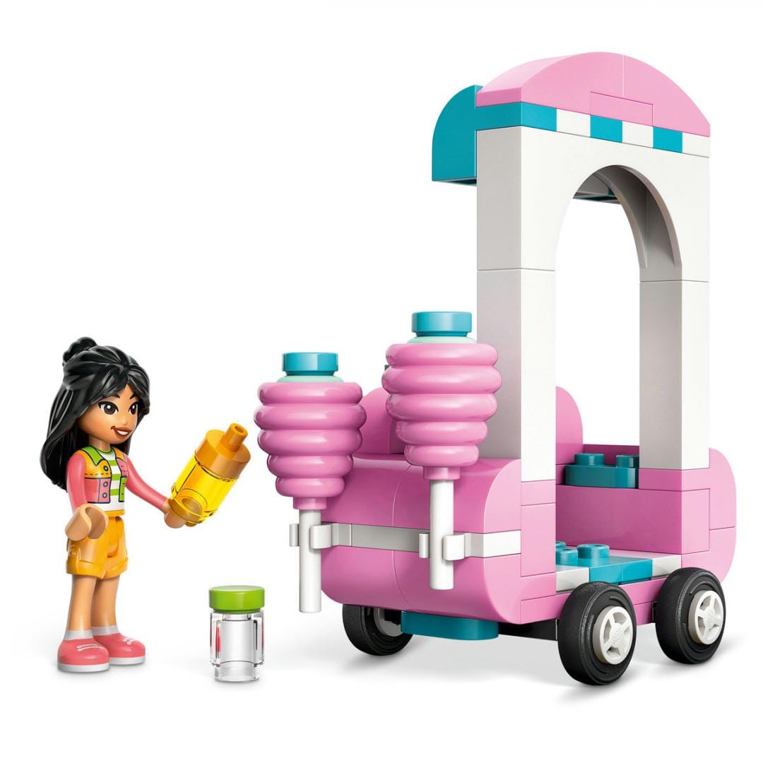 Lego Jucării Set Constructie LEGO 42643 | Taraba cu Vata de Zahar si Scuter, Cadou