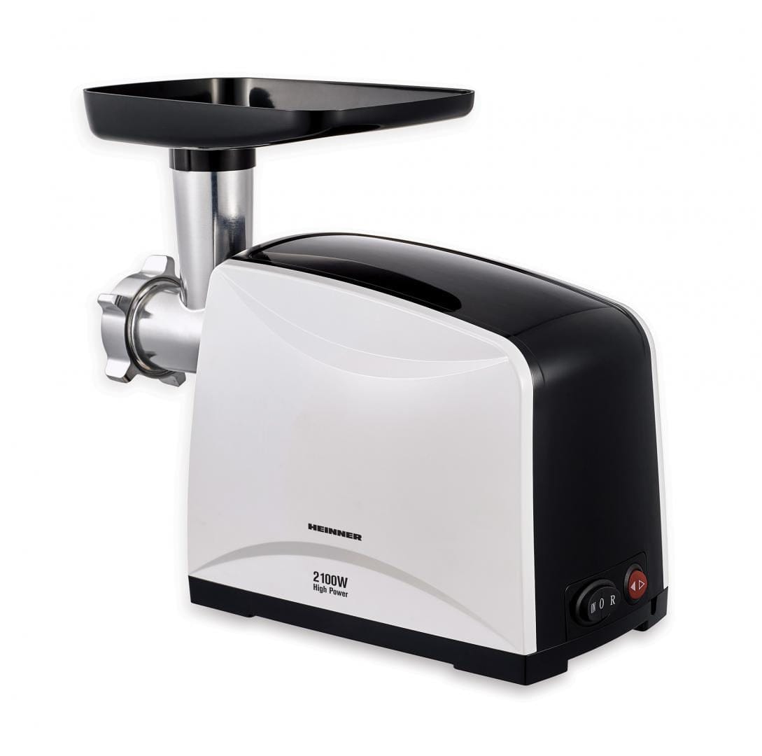 Heinner Masina de tocat Masina de Tocat Heinner MG-2100BKWH | 2100W, Accesorii Incluse, Negru/Alb