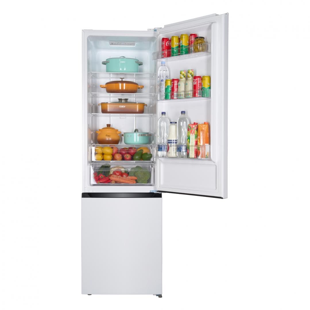 Heinner Combina frigorifica Combina Frigorifica Heinner HCNF-HM326E++ | 326L, Clasa E, No Frost, Alb, 60x60x201cm