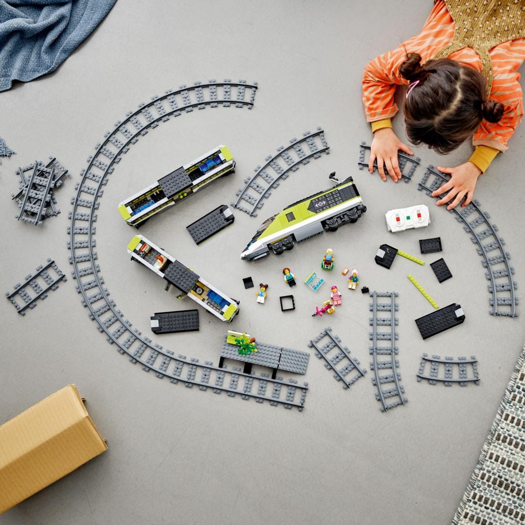 Lego Jucării Set Constructie LEGO City 60337 | Tren Expres Pasageri, 764 Piese, 7+