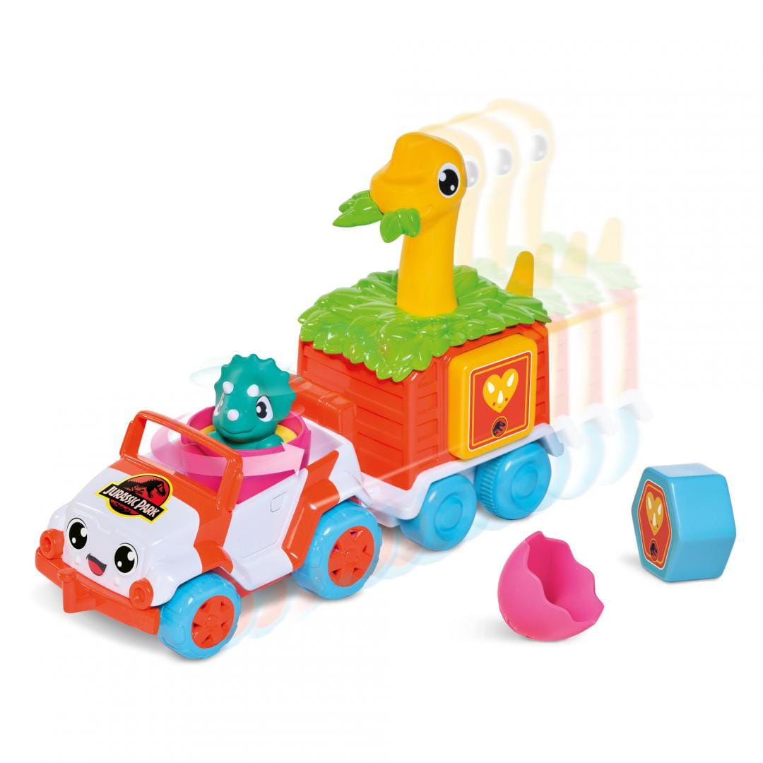 Tomy Jucării Jucarie Tomy T73253 | Vehicul Salvare, Remorca, Jurassic World, Dino