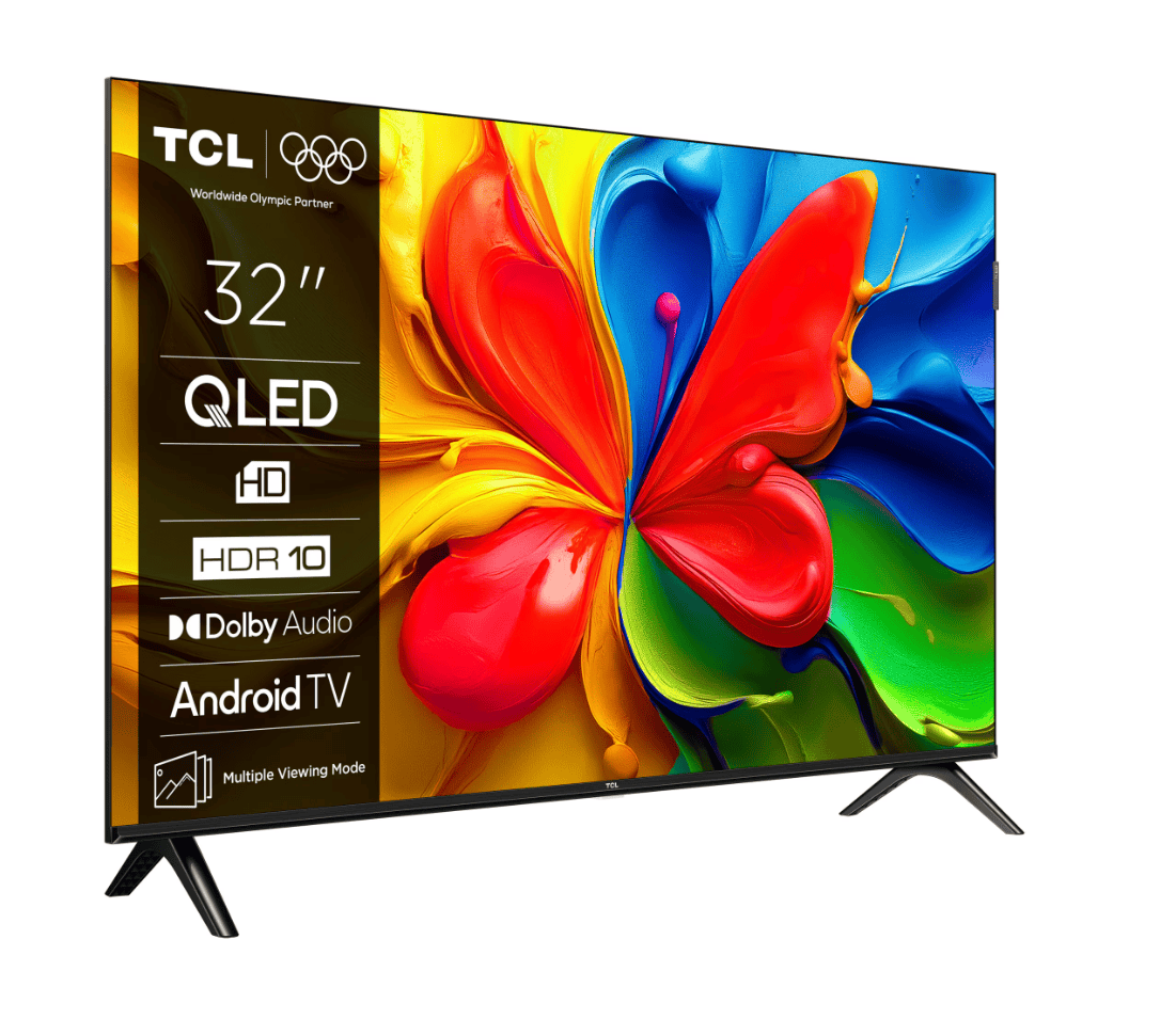 TCL Televizor TCL QLED 32S41K, 80 cm, Smart Android TV, HD