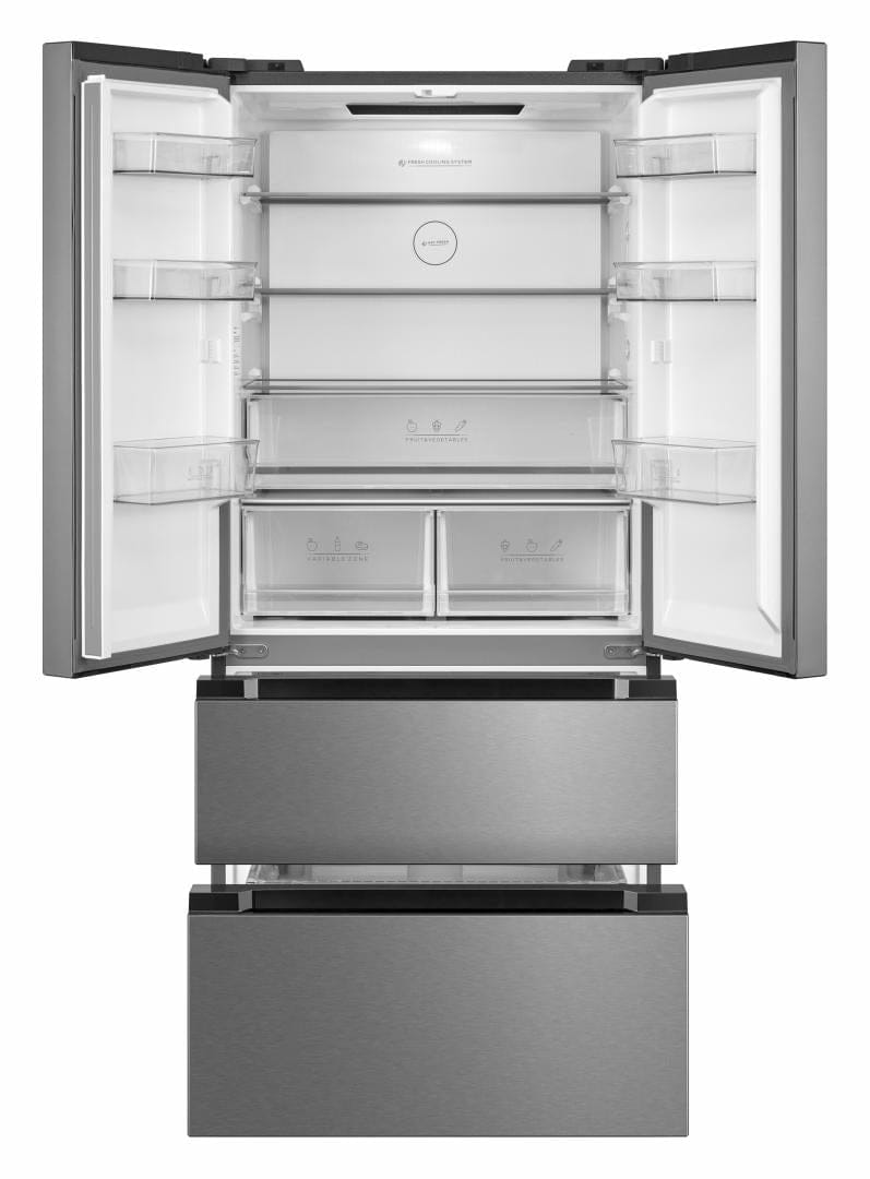 Heinner Combina frigorifica Combina Frigorifica Heinner HCFD-M516INVXE++ | French Door, 516L, No Frost, Clasa E, Inox, 83.3x65.3x189.8cm