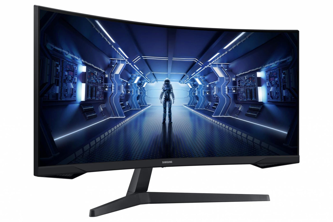 Samsung Monitor PC Monitor Samsung LC34G55TWWPXEN | 34", VA, 3440x1440, 165Hz, 1ms