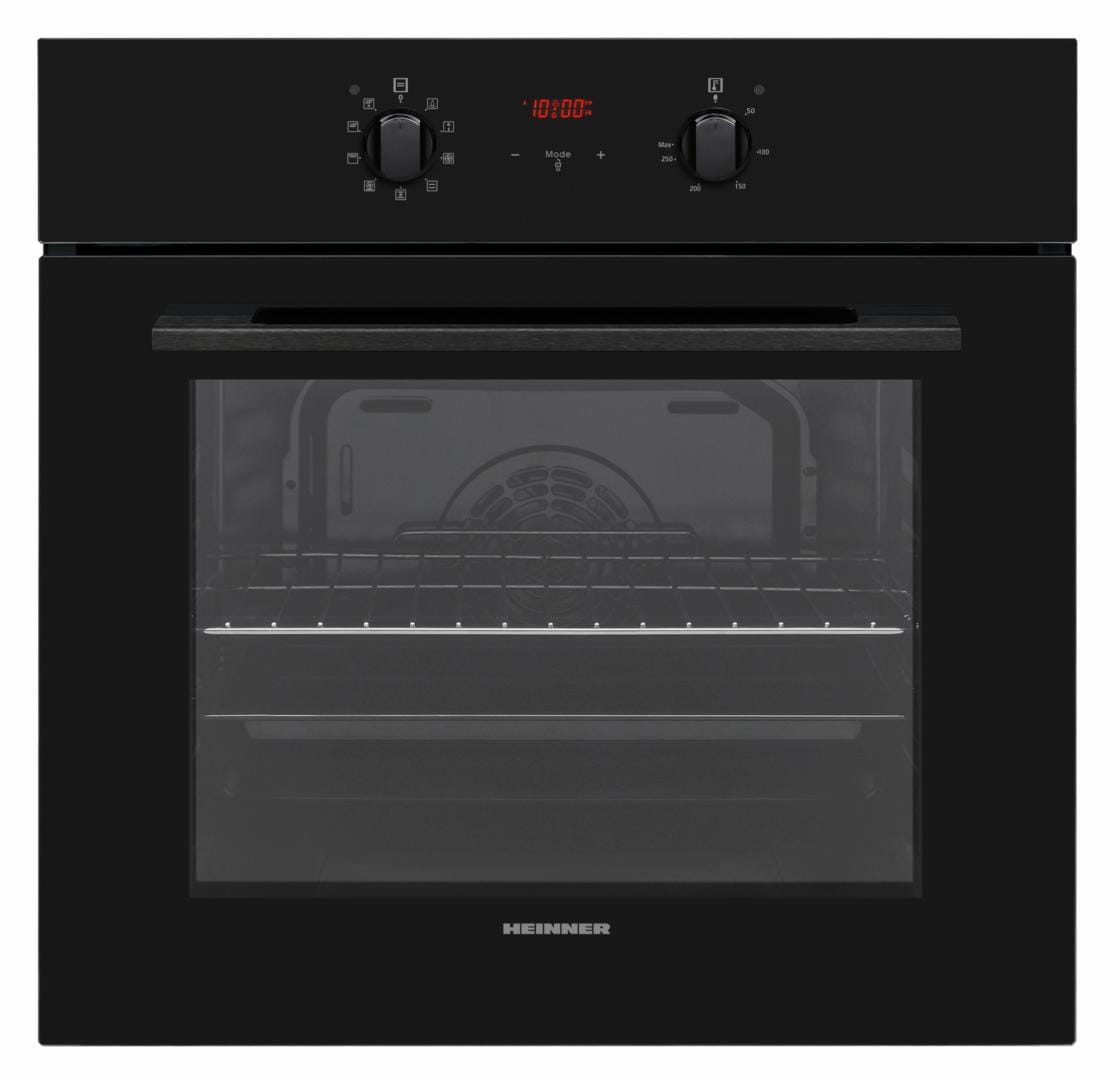 Heinner Cuptor incorporabil Cuptor Incorporabil Heinner HBO-V659GCD-GBK | 65L, Gaz, Grill Electric, Negru, 59.5x55x59.5cm