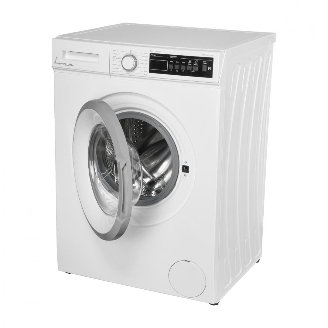 Fram Masina de spalat rufe Masina de spalat rufe Fram FWM-V712T2D++ | 7kg, 1200rpm, Clasa D, Display LED, Alb, 52.7x59.7x84.5cm