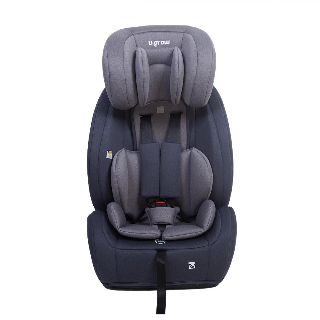 Scaun Auto 76-150CM(15M-12Y), R129, Isofix și Top Tether, Gri, U-grow