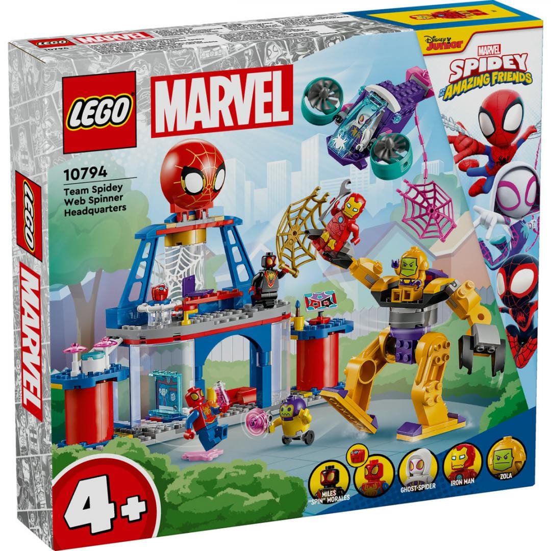 Lego Jucării Set Constructie LEGO Duplo 10794 | Echipa Spidey, Cartierul General, 112 Piese