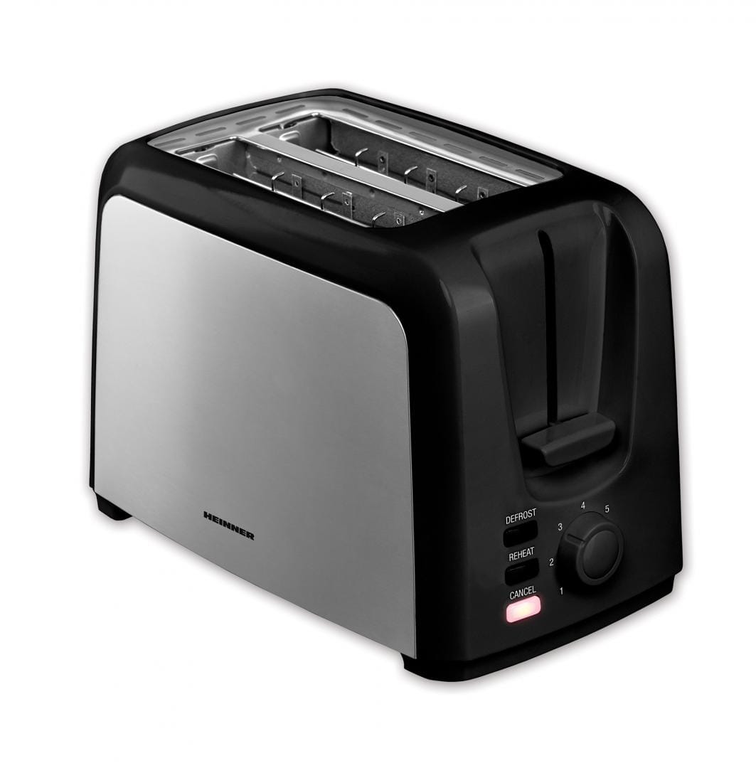 Heinner Prajitor de paine Prajitor de Paine Heinner HTP-700BKSS | 700W, 2 Felii, 7 Nivele, Inox Negru
