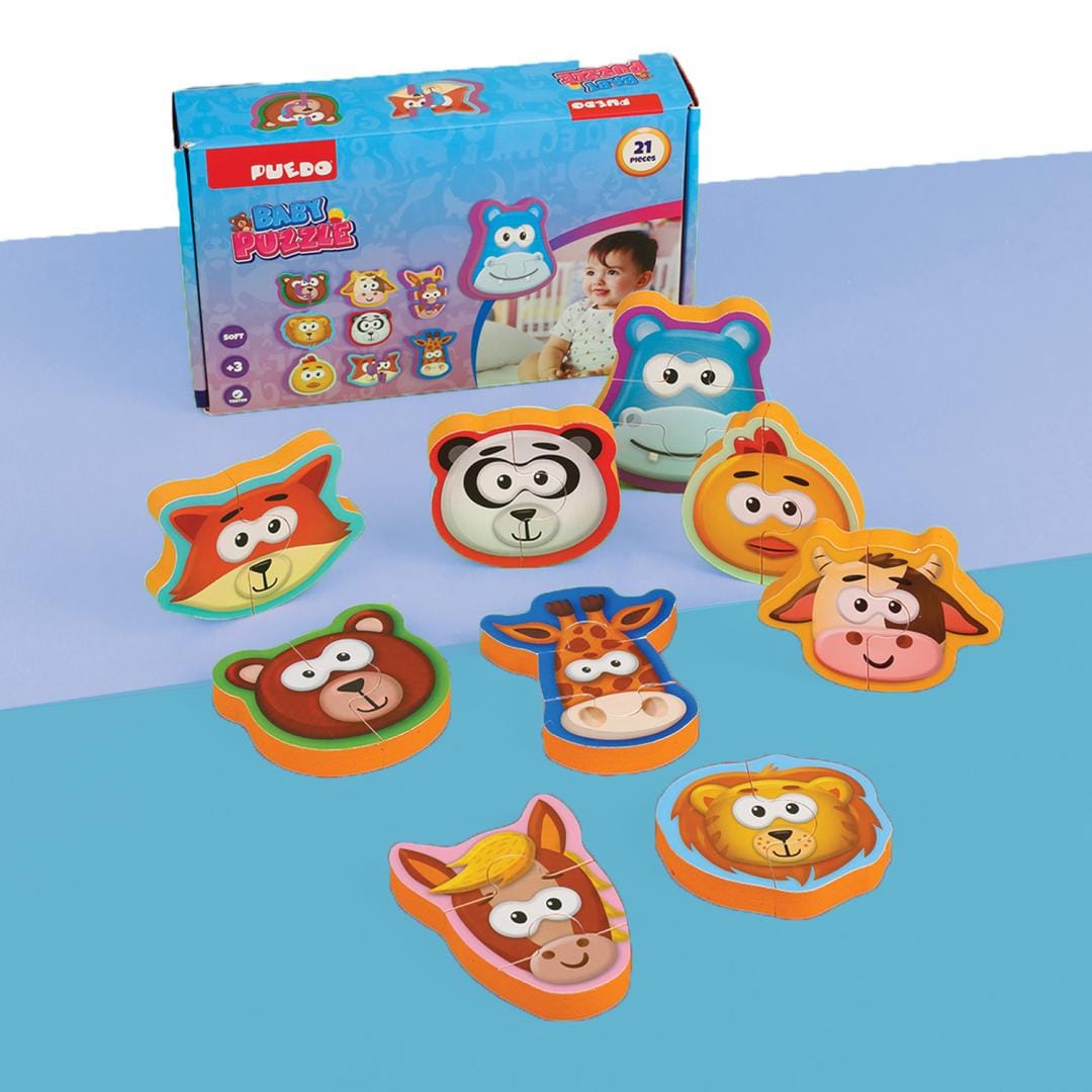 Puedo Toys Jucării Puzzle Baby Puedo Toys PUEDOK1929 | Spuma EVA, 21 Piese, Educativ