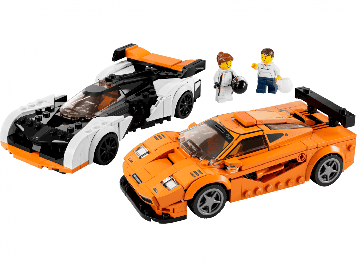 Lego Jucării Set Constructie LEGO Speed Champions 76918 | McLaren Solus GT & F1 LM, 593 Piese, 9+